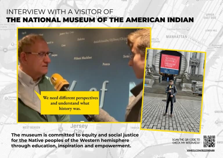 Interview at the National Museum of the American Indian