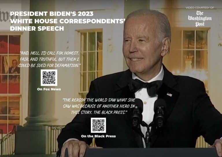 President Biden’s Correspondent’s Dinner Speech