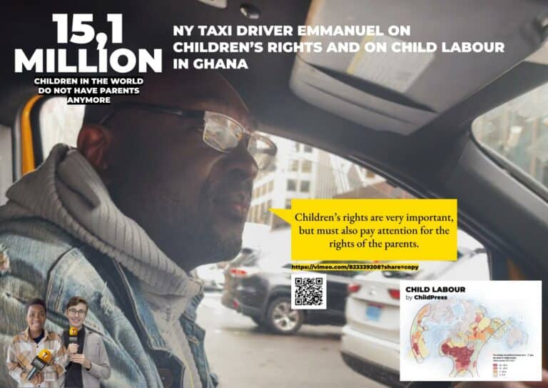 TAXI DRIVER EMMANUEL ON CHILD LABOUR IN GHANA AND ON CHILDREN’S RIGHTS