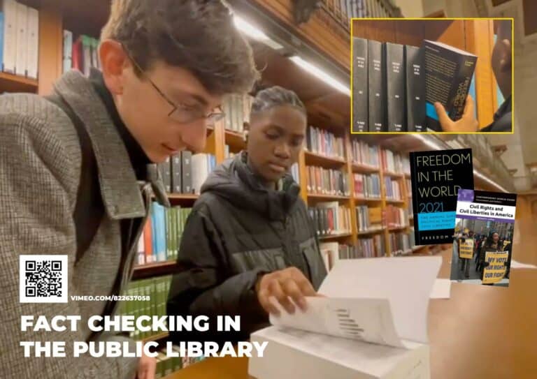 Fact checking in the Public Library