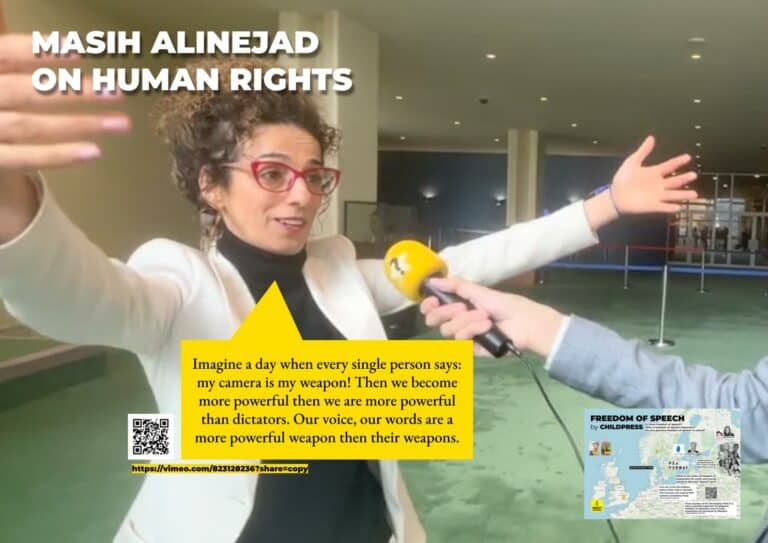 MASIH ALINEJAD ON HUMAN  RIGHTS